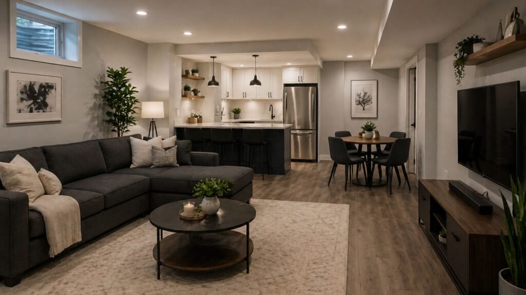 basement suite design Calgary