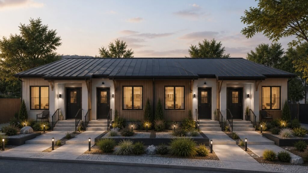 Fourplex builder Calgary